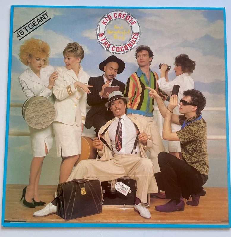 Disque vinyle maxi 45t - Kid Creole and the Coconuts - I m a wonderful thing
