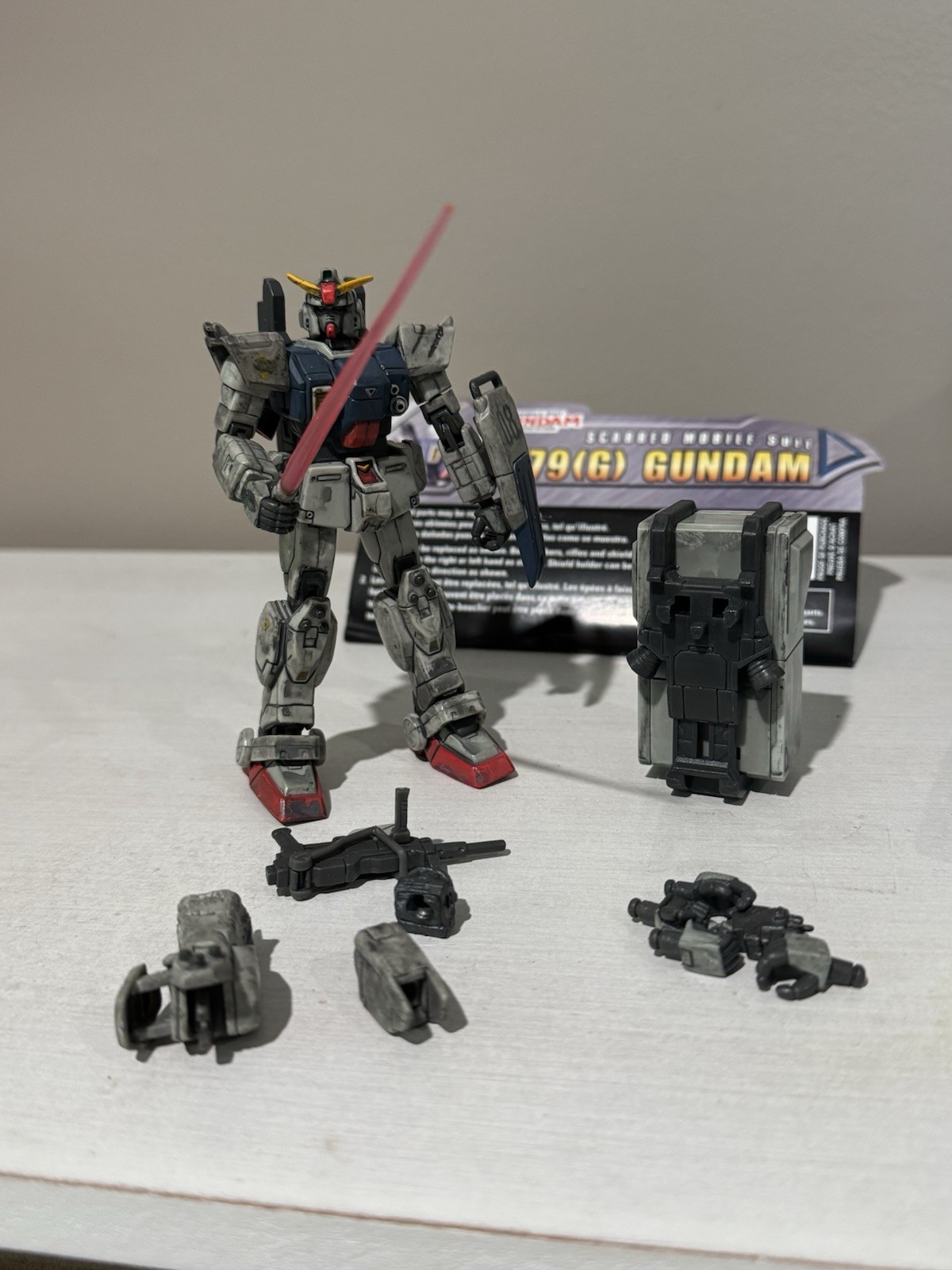 Battle Scarred RX-79 G 08th Team Gundam MSIA Bandai