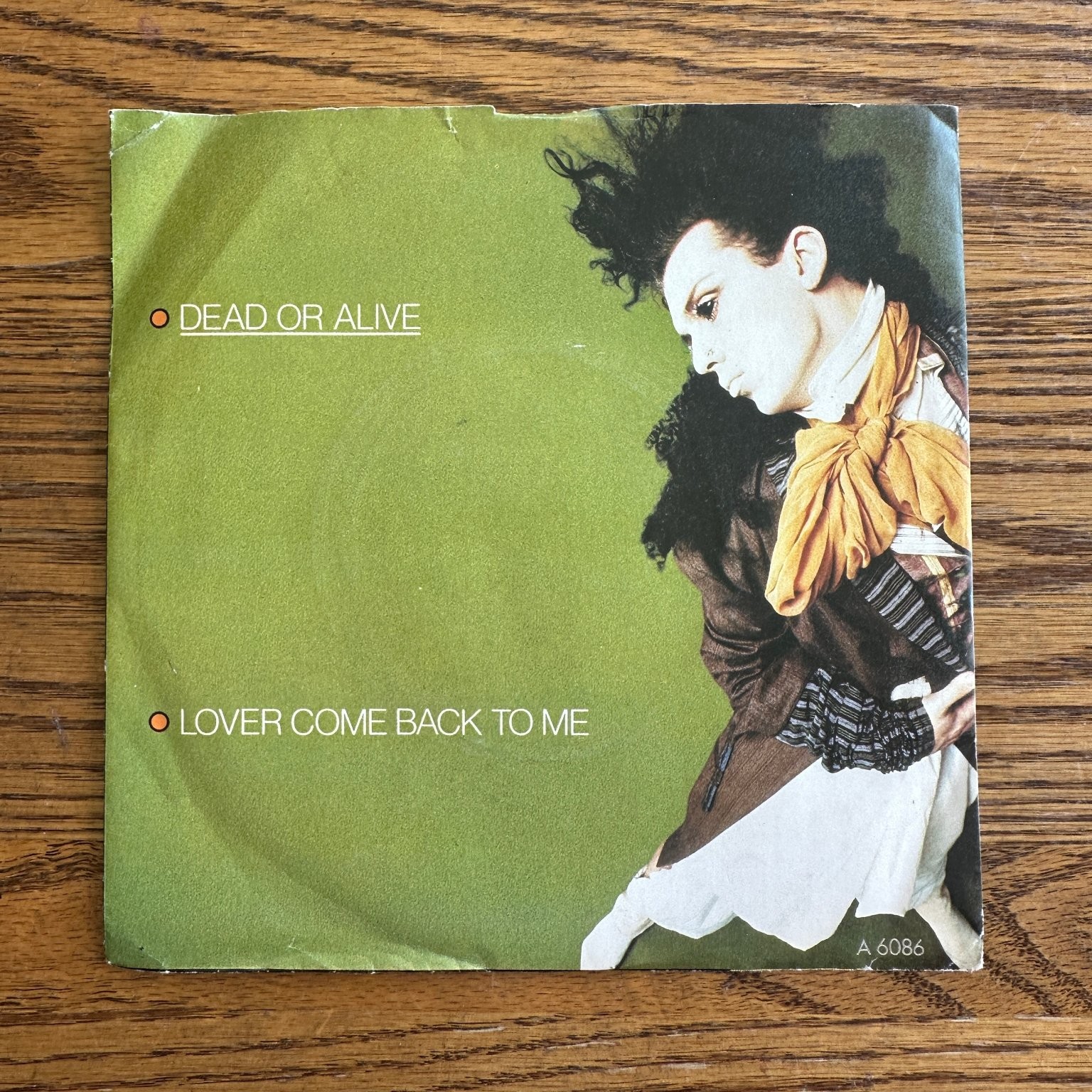 Dead Or Alive – Lover Come Back To Me 7" Single 1984 Epic Synth-Pop 45 RPM