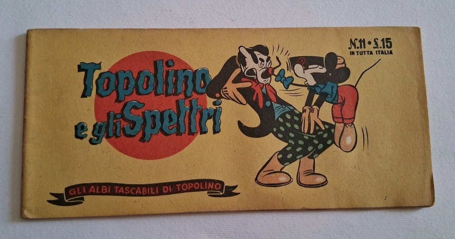 GLI ALBI TASCABILI DI TOPOLINO N 11 ORIGINALE 1948
