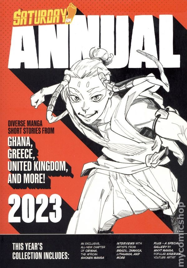 Sabato AM Annuale 2023 TPB #1-REP NM 2022 Immagine Stock