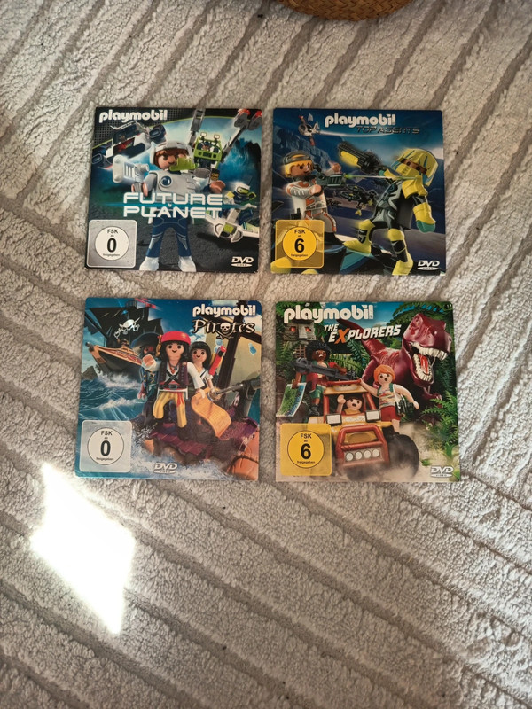 Playmobil Hörbücher 4 Stück