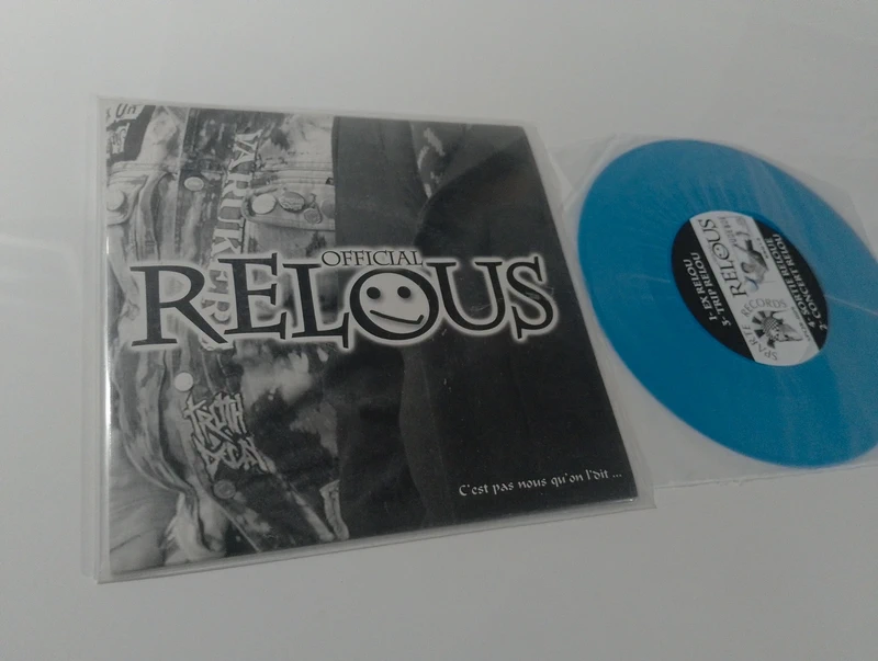 EP 45t Official Relous "c'est pas nous qu'on le dit"  Punk rock oi hooligans Street casual