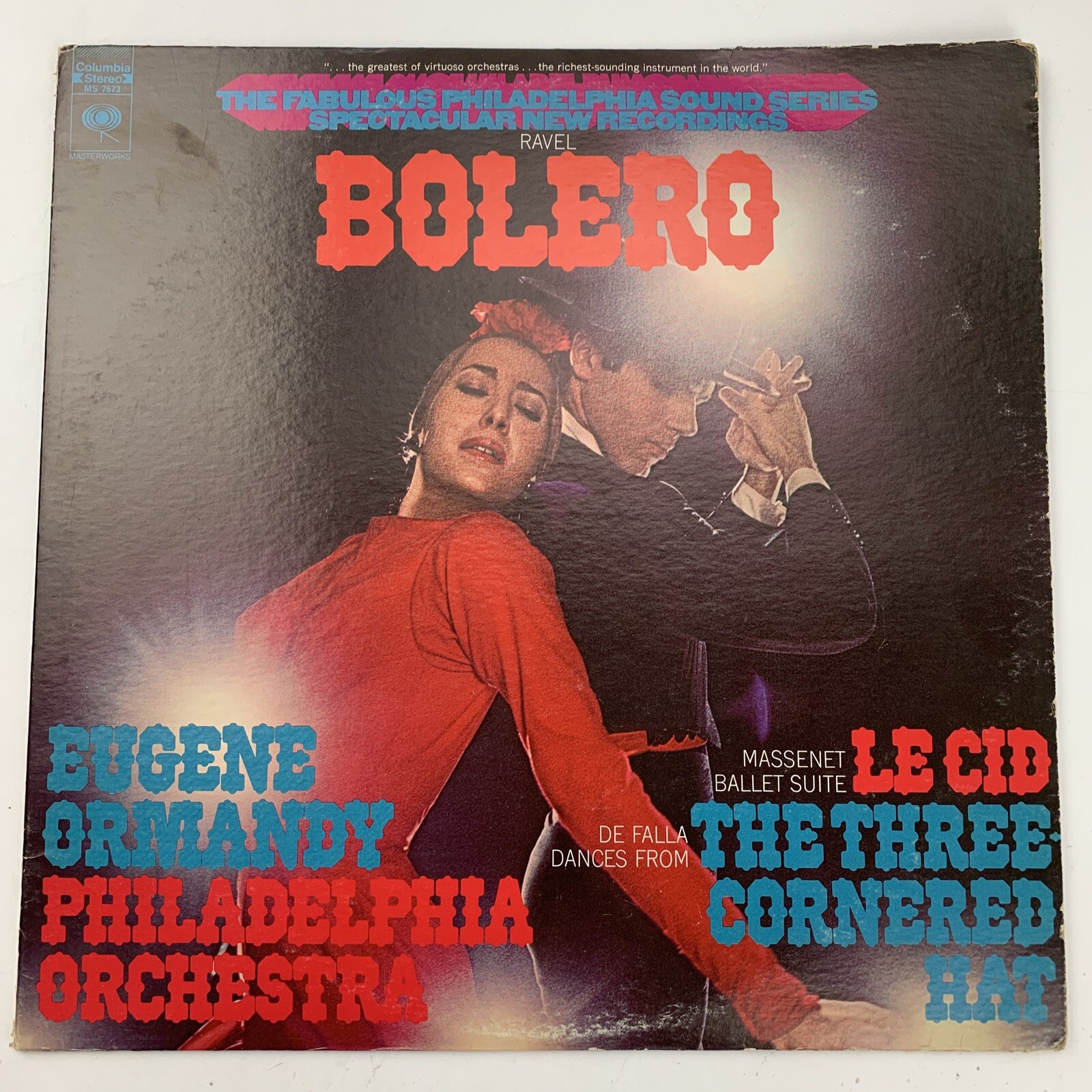 Bolero Eugene Ormandy LP Record Album Vinyl