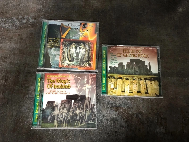 3 CD,s of Celtig Rock