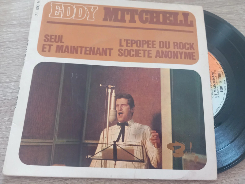 Eddy mitchell vynile ep 45t