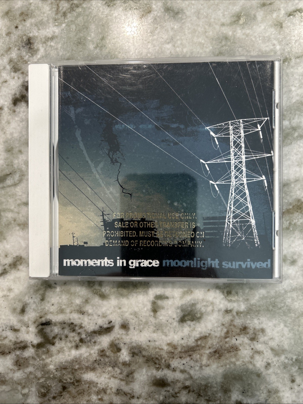 Moments in Grace - Moonlight Survived CD - MINT DISC