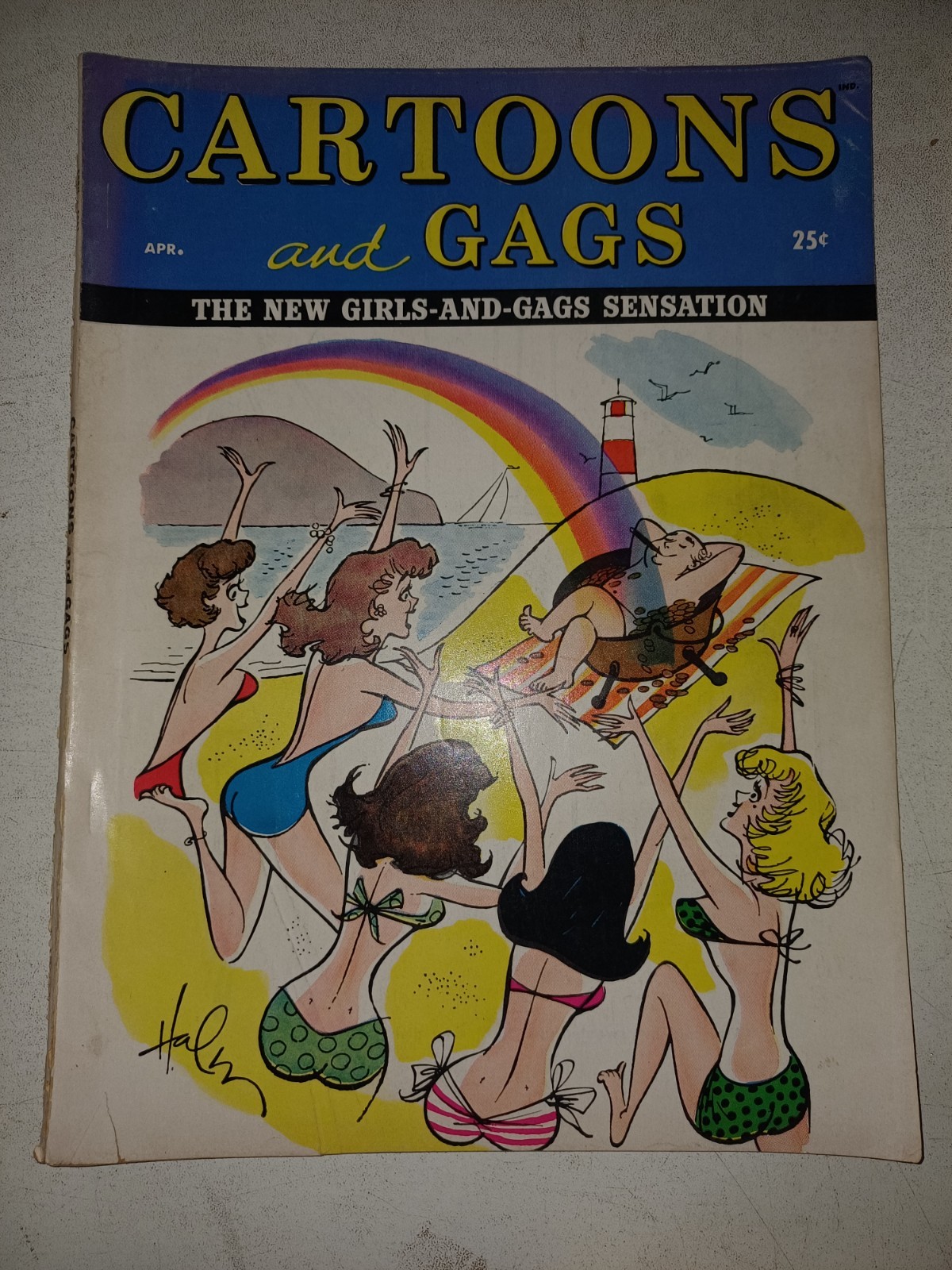 Cartoni animati e gag vol 4 n.2 aprile 1961