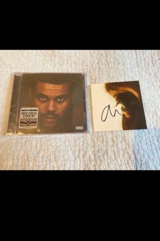 CD the Weeknd Hurry Up Tomorrow + signed card