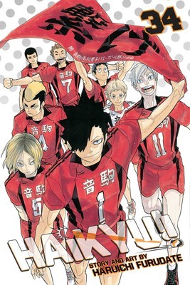 VIZ MEDIA Haikyu!!  (English V.) 34 by Haruichi Furudate 2021