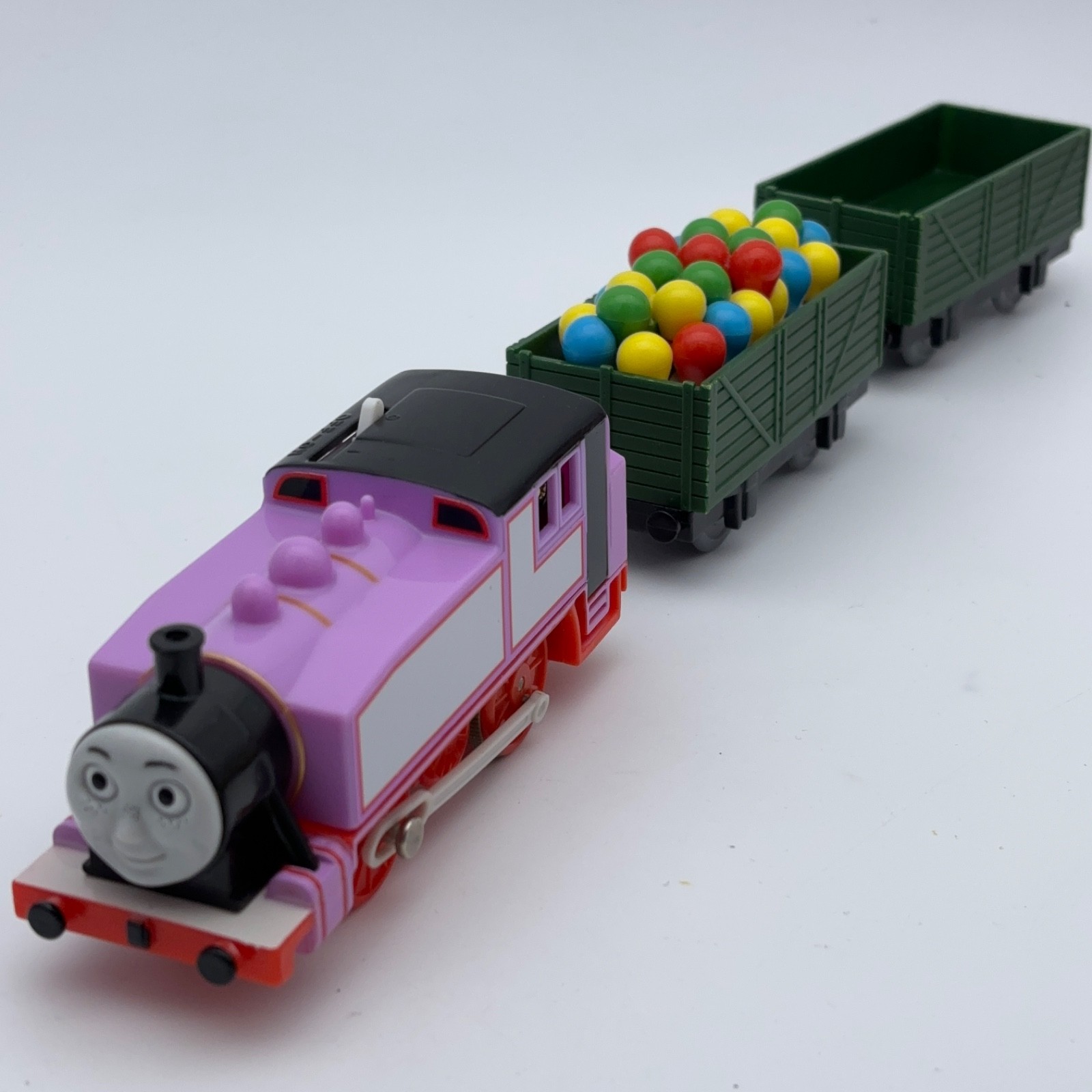 Thomas Trackmaster Hit Toy Rosie 2006 GUC WORKS VIDEO Motorized Trucks Balloon