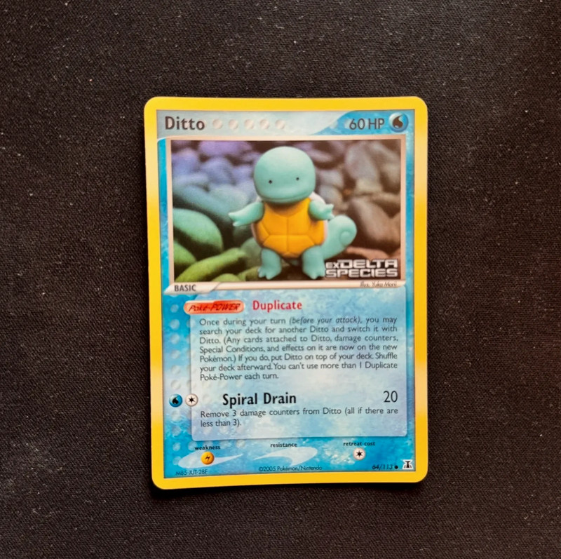 Ditto reverse ex delta species stamped 64