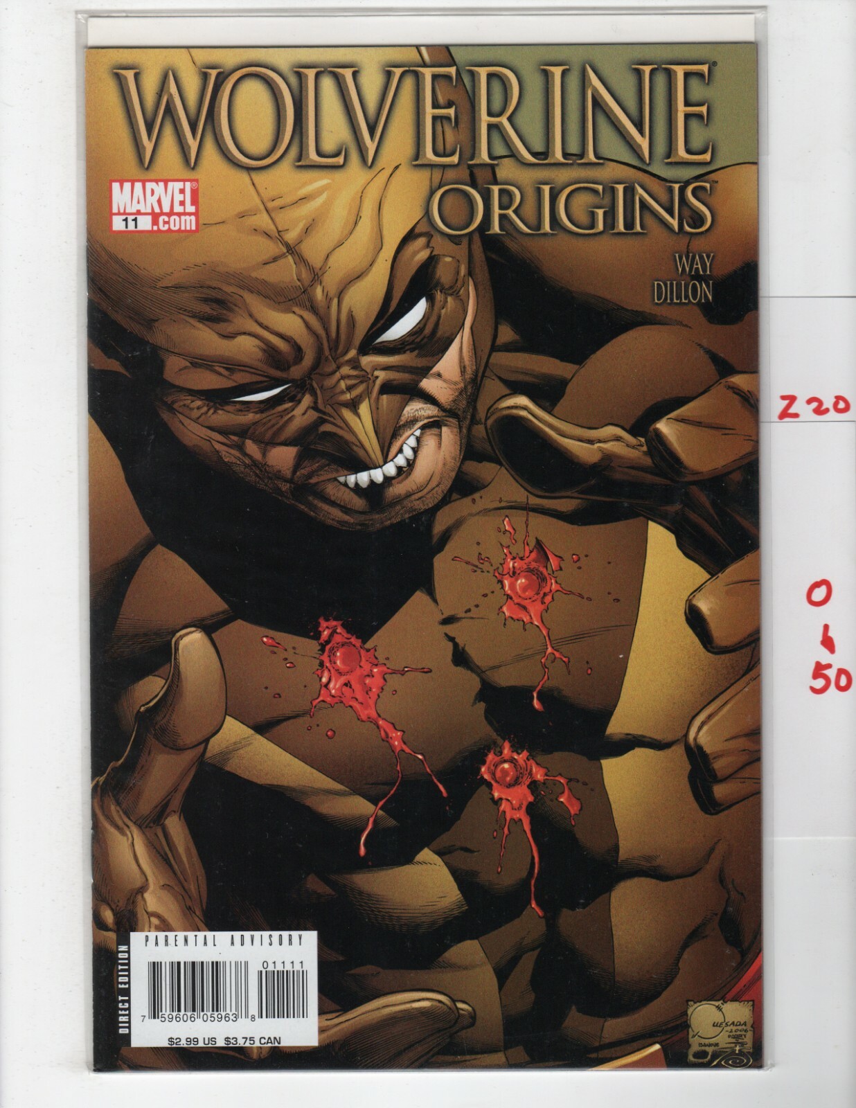 Wolverine Origins #11 1° figlio completo Dakken VF/NM 2006 Marvel z20050