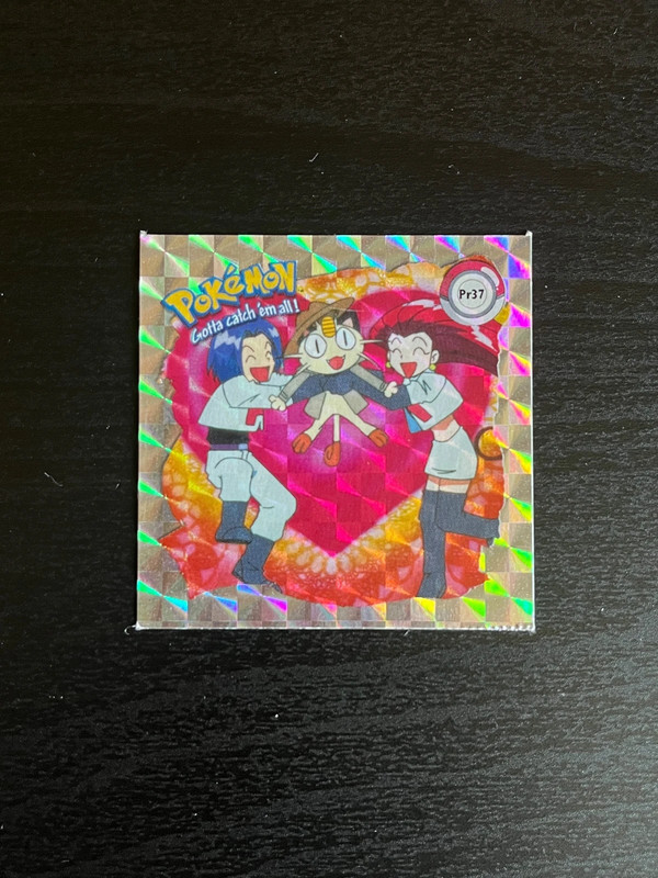 Pokémon Team Rocket Sticker glitzern