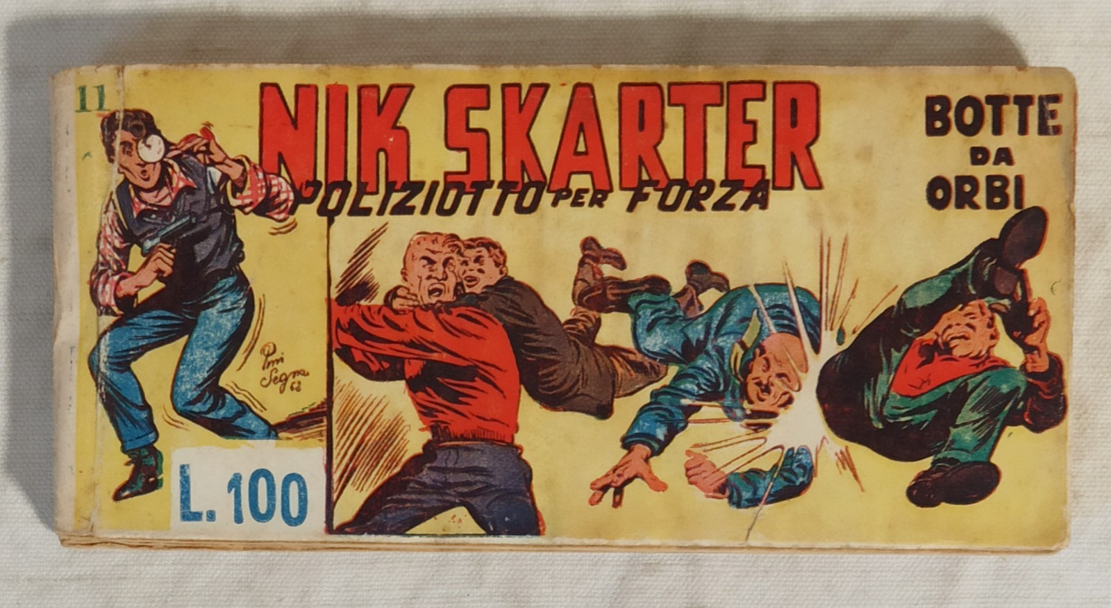 NICK STARTER Albi Guizzo raccoltina n.11  Ed. Tomasina 1958 !!!!!!