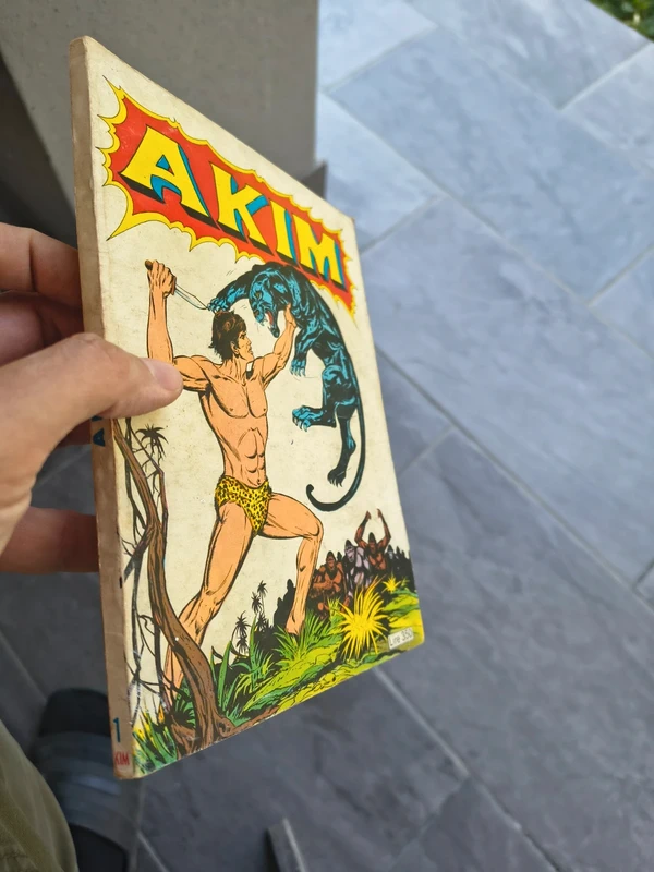 Numero 1 e 2 fumetto Akim prima edizione
