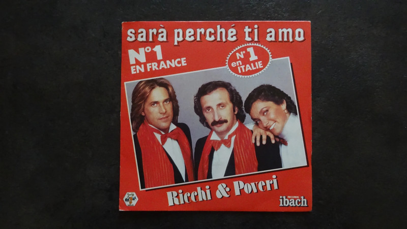 Ricchi & Poveri 45t Sara perché ti amo - 1981