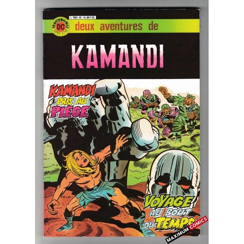 Année Zéro (Kamandi) Album N° 2 avec N° 4 et 5 - Comics DC