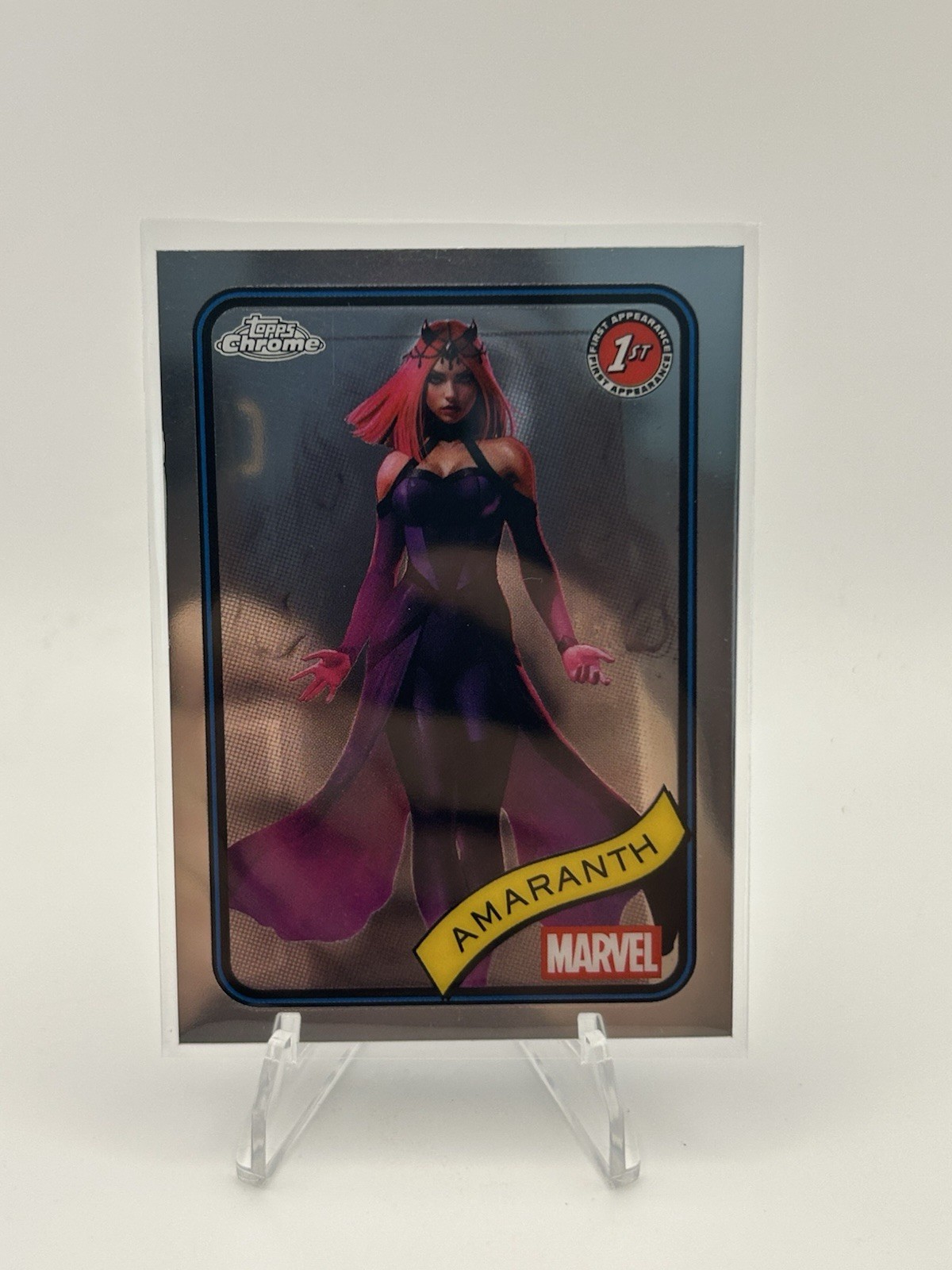 Amaranth 2025 Topps Chrome Marvel Amaranth 1st Appearance Base Card-#99