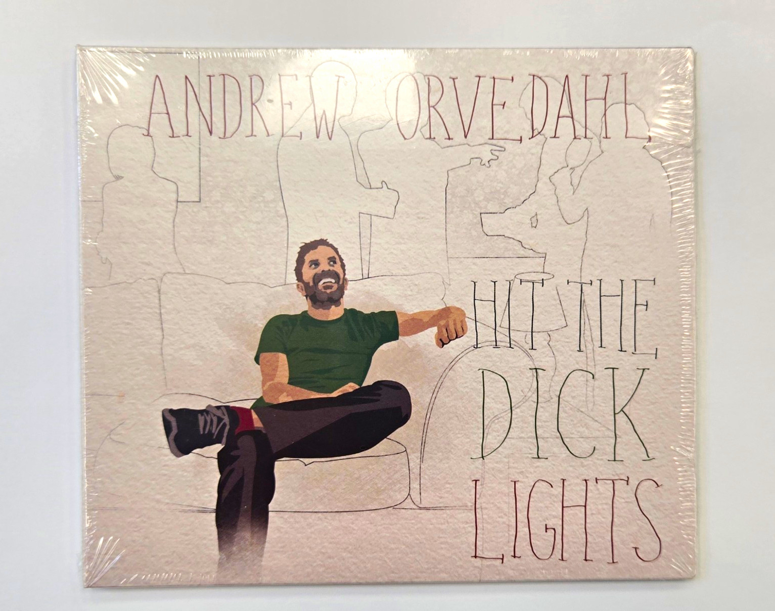 Andrew Orvedahl Hit the Dick Lights CD 2013 Greater Than Collective 20286
