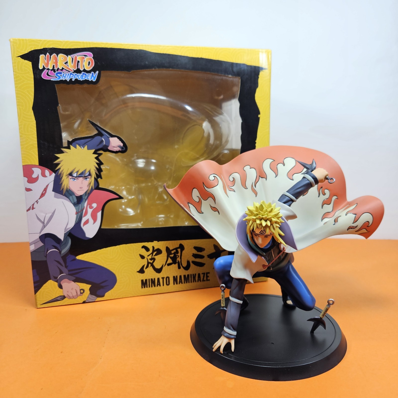 FIGURE TSUME ART XTRA Naruto Shippuden MINATO NAMIKAZE OTTIMA RARA ORIGINALE
