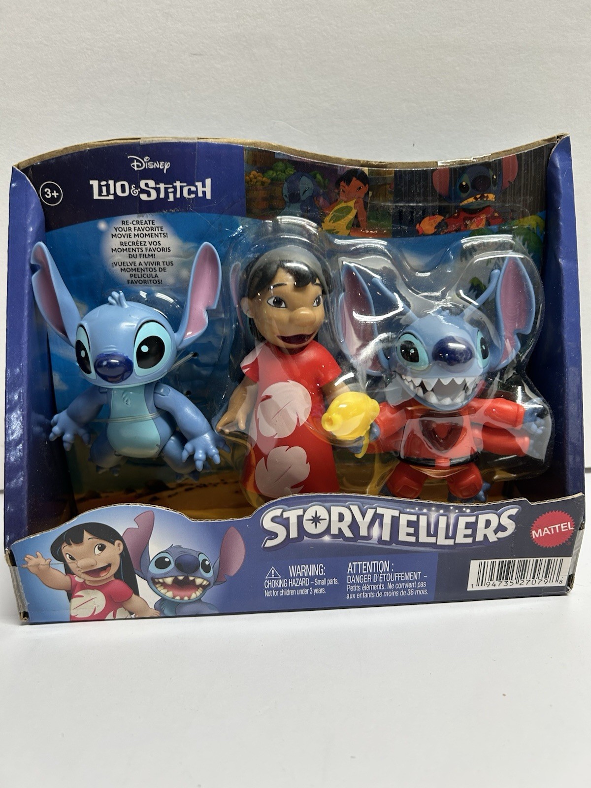 Personaggi Mattel Disney Lilo & Stitch Storytellers 3" NUOVI