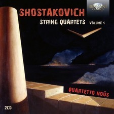 QUARTETTO NOUSQUART - SHOSTAKOVICH STRING QUARTETS - CD - Q842z