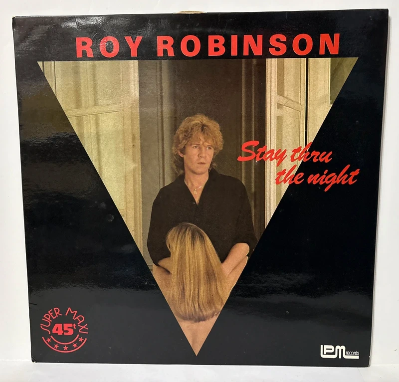 Maxi Single 12" - Roy Robinson - Stay Thru The Night