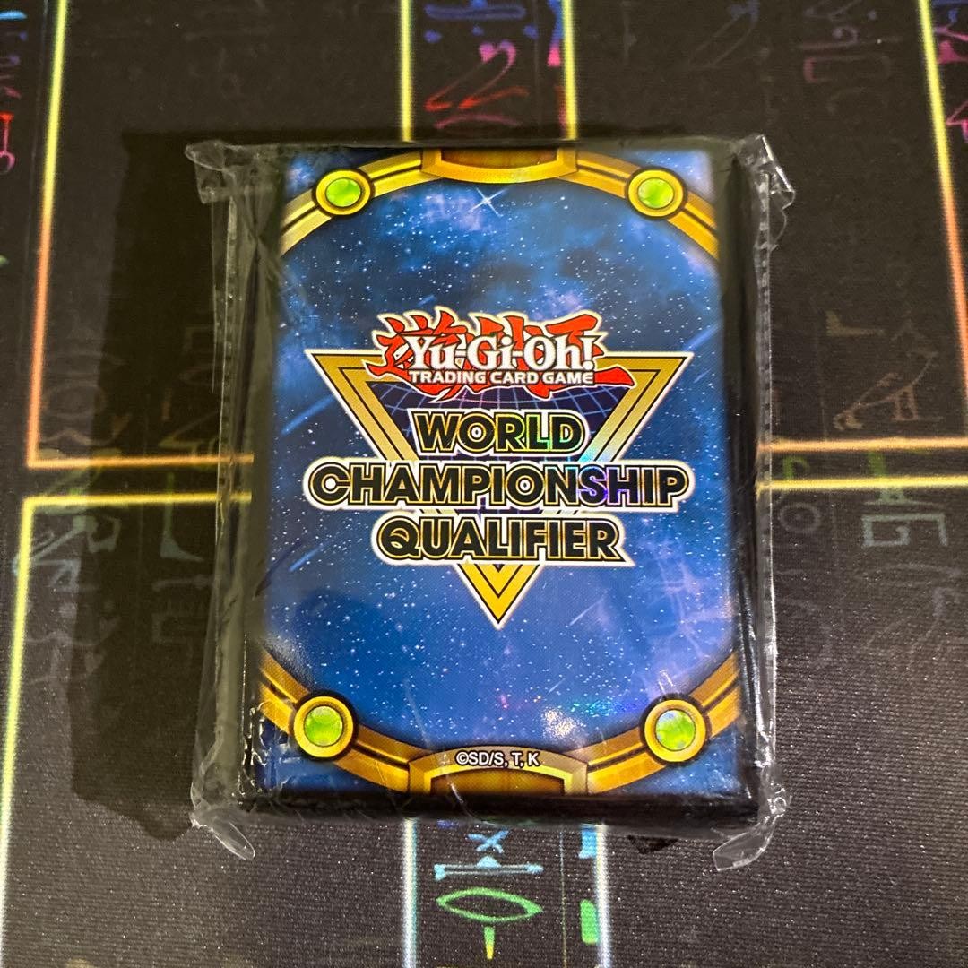 Yu-Gi-Oh WCQ 2026 Campionato del Mondo 100 Maniche Nuove Sigillate in Fabbrica