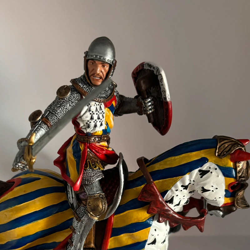 Figura caballero medieval bretón (Papo)