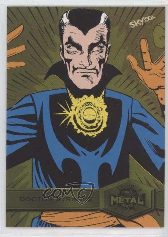 2022 Marvel Metal Universe Spider-Man luce gialla FX Doctor Strange #123 2vh