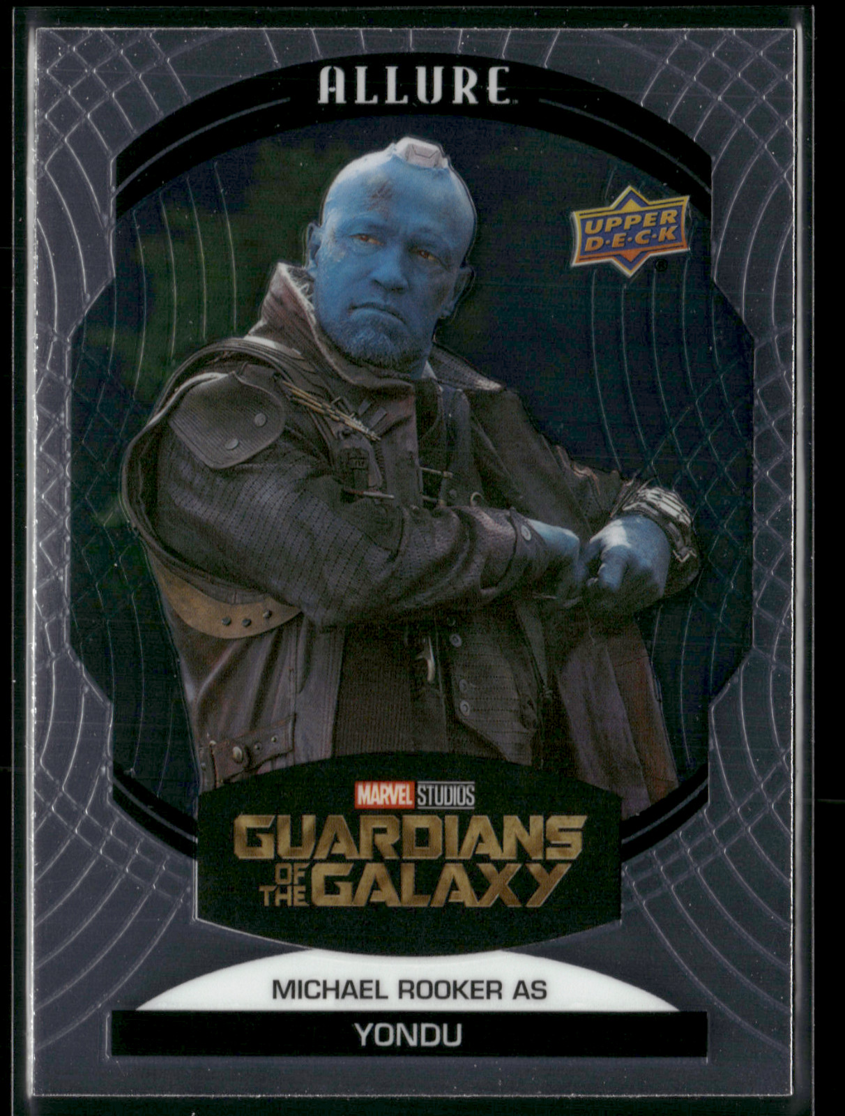 Michael Rooker Yondu 2022 UD Allure Card #33 Marvel MCU Infinity Saga Guardiani