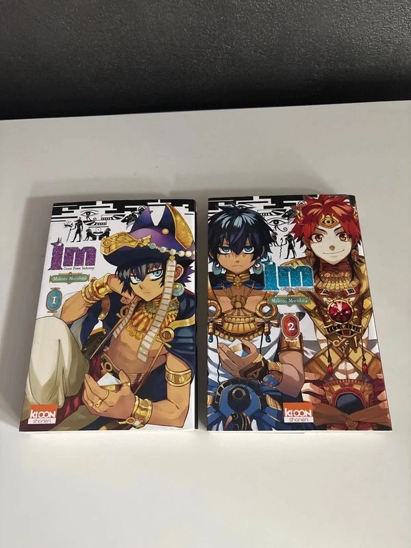 2 mangas 1m Great Priest Imhotep écrit par Makoto Morishita