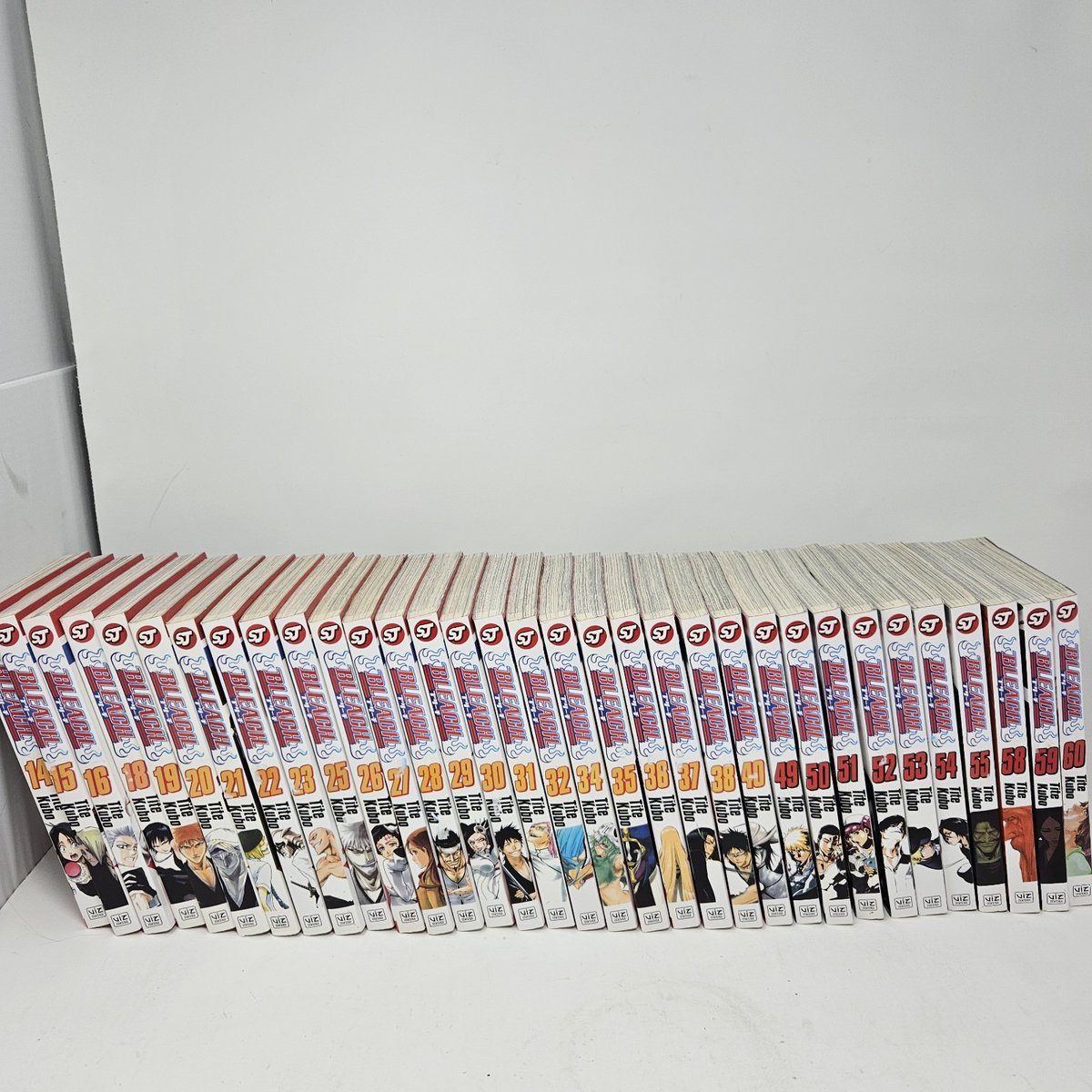 Bleach Manga Set Volume Inglese Viz Media Tite Kubo GRANDE LOTTO di 33