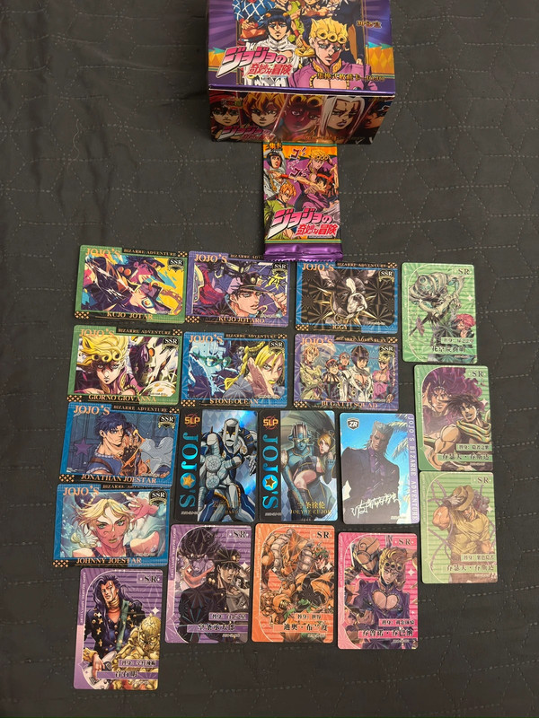 Jojo’s Bizarre Adventure Lotto di Carte Collezionabili
