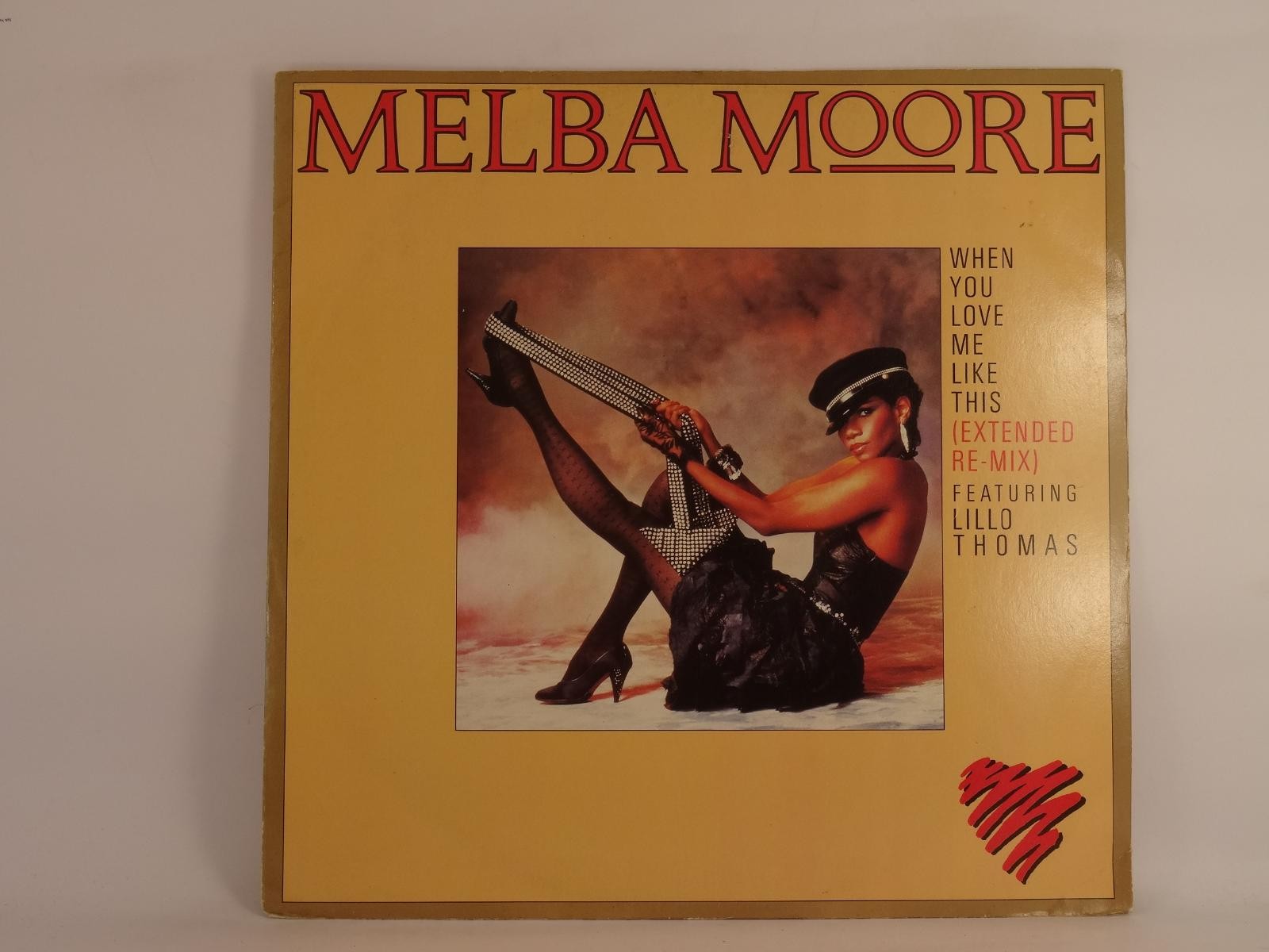 MELBA MOORE WHEN YOU LOVE ME LIKE THIS (151) 2 Track 12" Single including Pictur