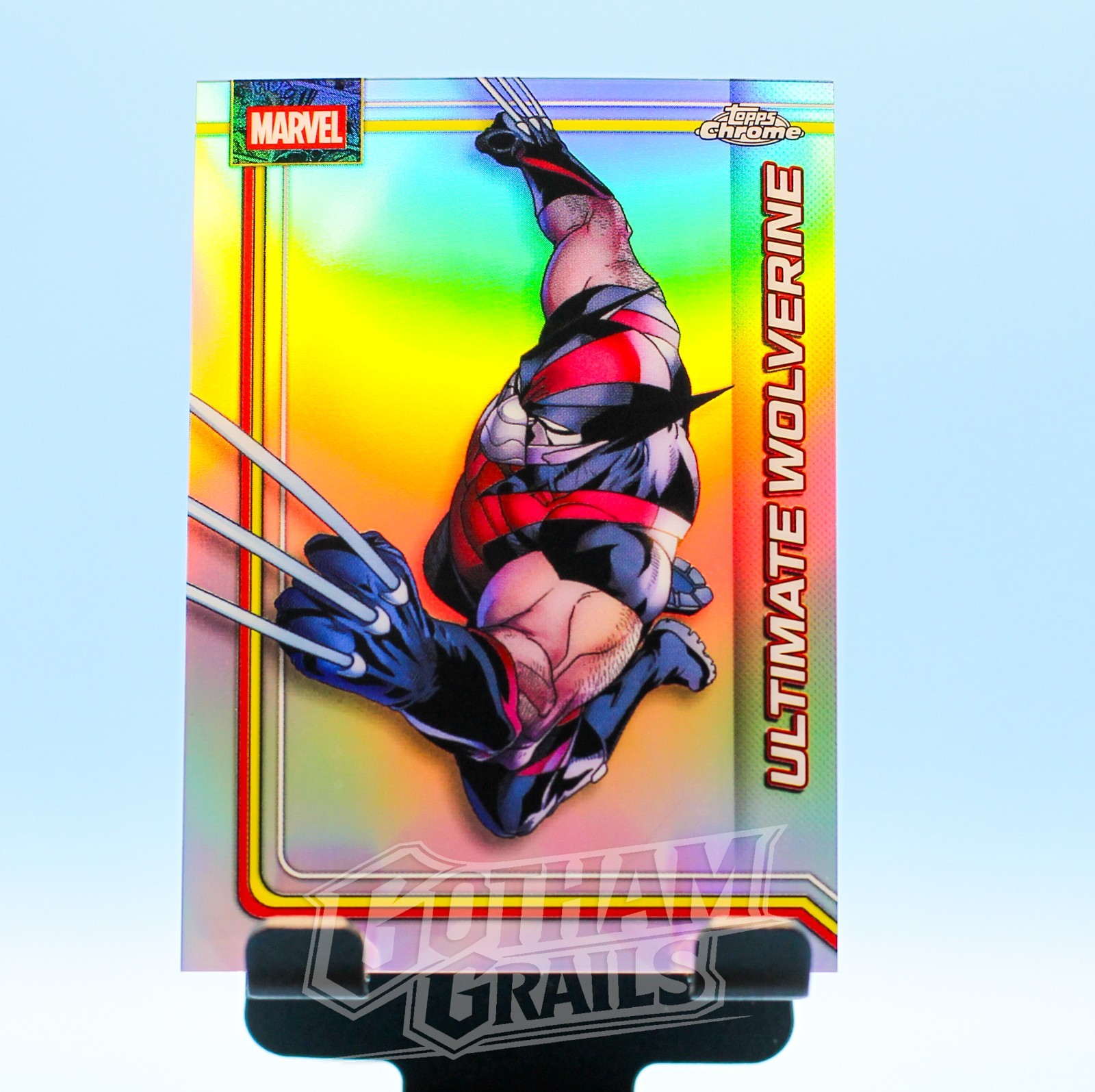 2026 Topps Chrome Marvel #184 Ultimate Wolverine rifrattore