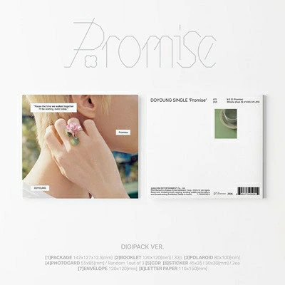 Japan Doyoung (NCT) - Single Album: Promise (DIGIPACK Ver.)
