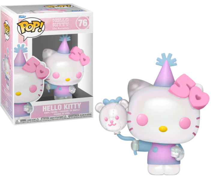 Funko Pop! Hello Kitty 50th Anniversary Vinyl Figure with Balloon