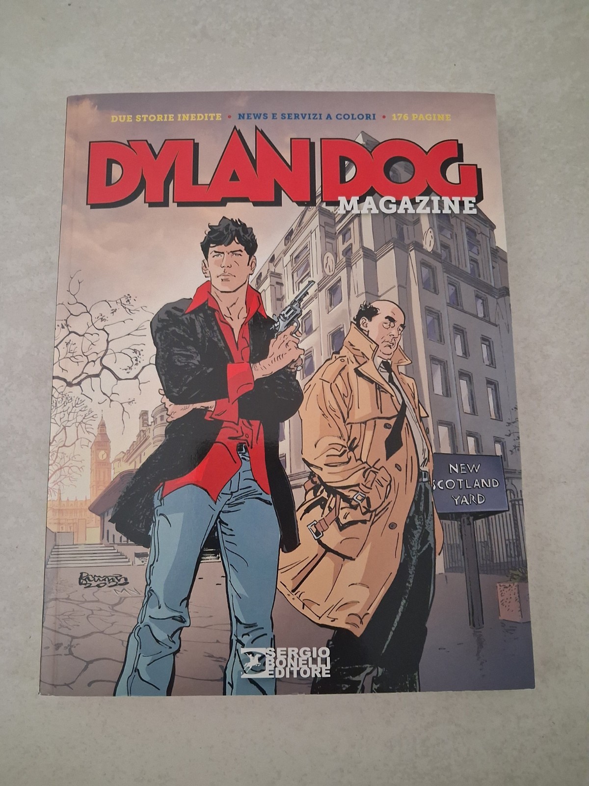 Dylan Dog Magazine 2020 - Edicola - Esaurito Bonelli 