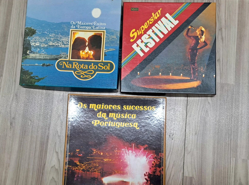 Coleção de Discos Vinil LP e Singles – Mais de 60 Discos de Música Portuguesa e Internacional