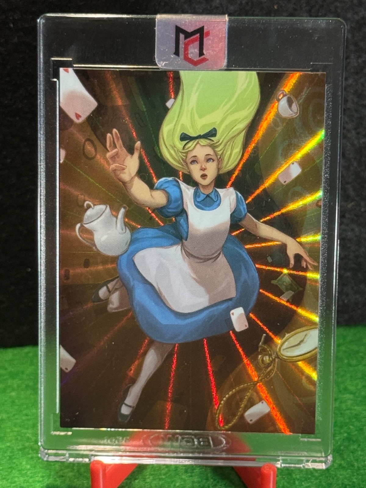 2025 Masterpiece Alice Wonderland Spiral Descent Alice Holo 4/5 Rare