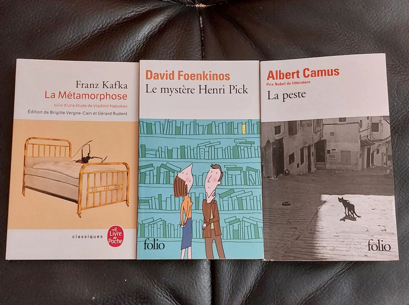 Lot 3 livres