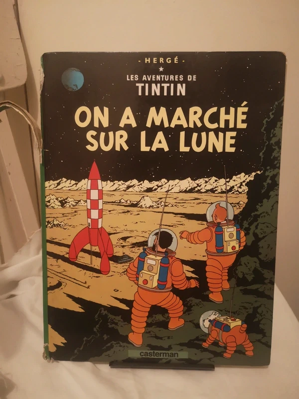 Tintin – On a marché sur la Lune – Hergé – Casterman