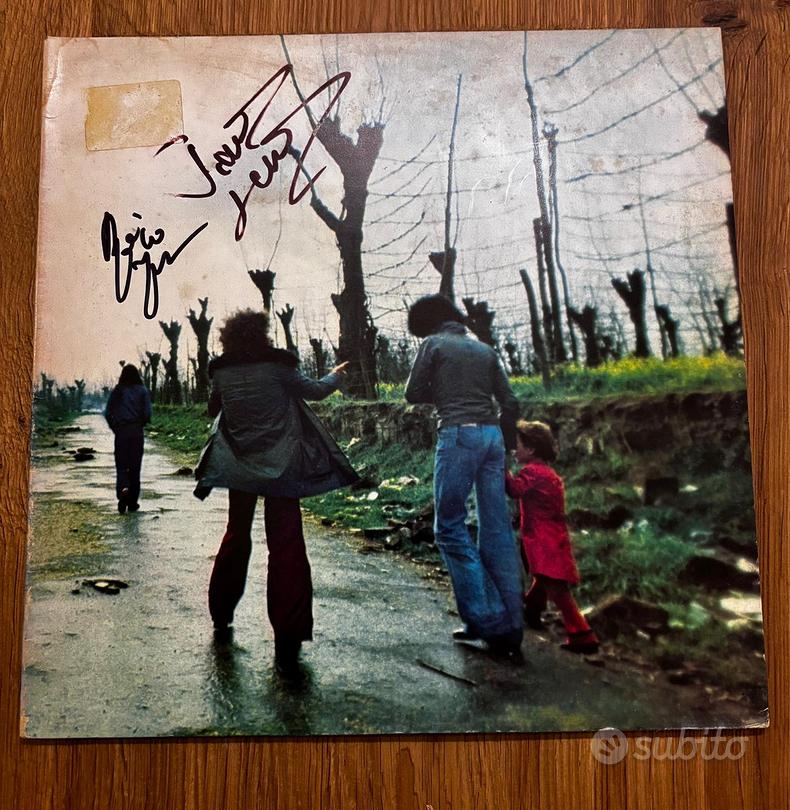 Vinili Autografati De André - Battiato - Gaber
