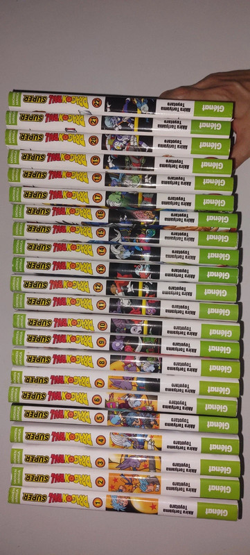Lot mangas Dragonball super - Tomes 1 à 22