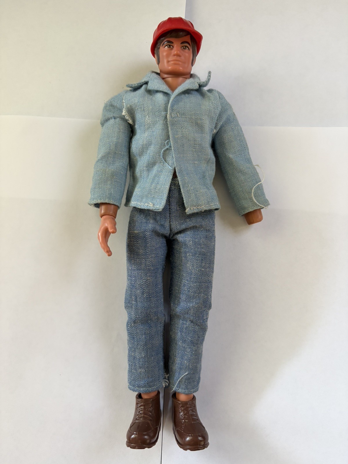 Modellino Big Jim Mattel 1971 vintage. Braccio per taglio karate - manca la mano sinistra