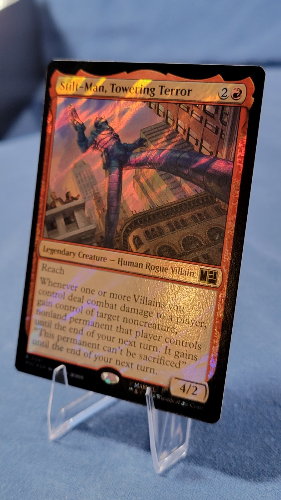 Stilt-Man, Towering Terror (Surge Foil) quasi nuovo Foil #61 MSC Magic