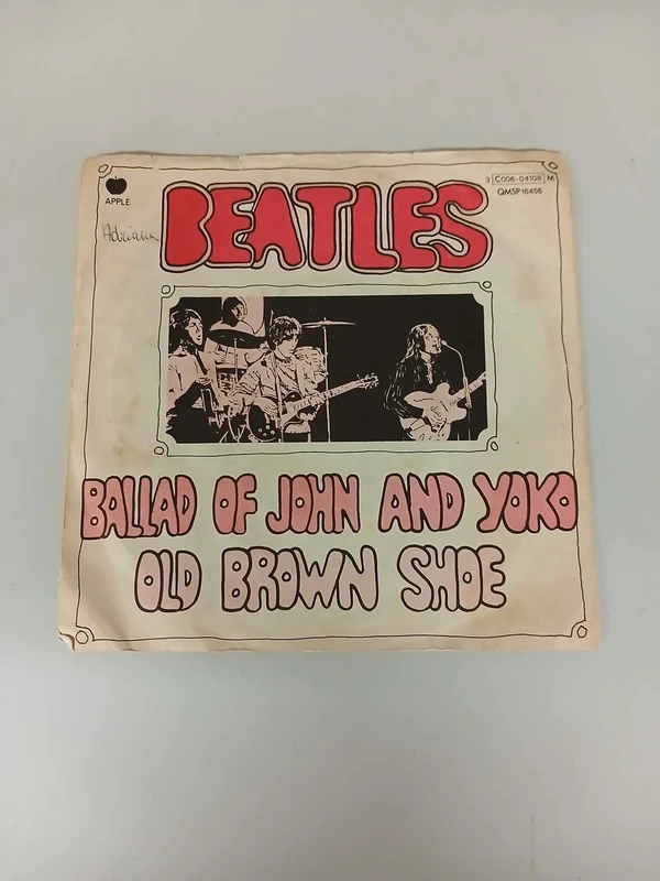 45 giri vinile Beatles Ballad of John and Yoko