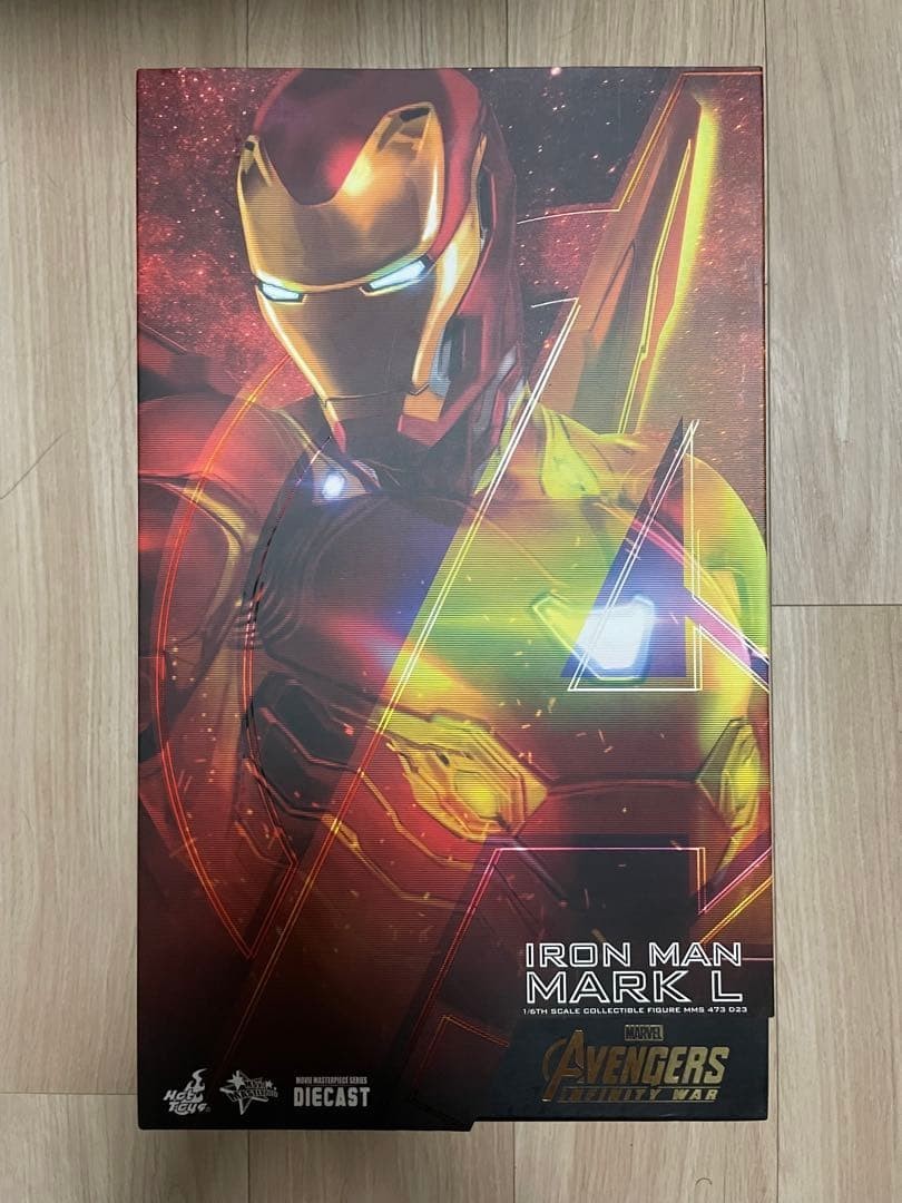 Hot Toys MMS473 D23 Iron Man Mark 50 L Diecast Avengers Infinity War 1/6 Figure